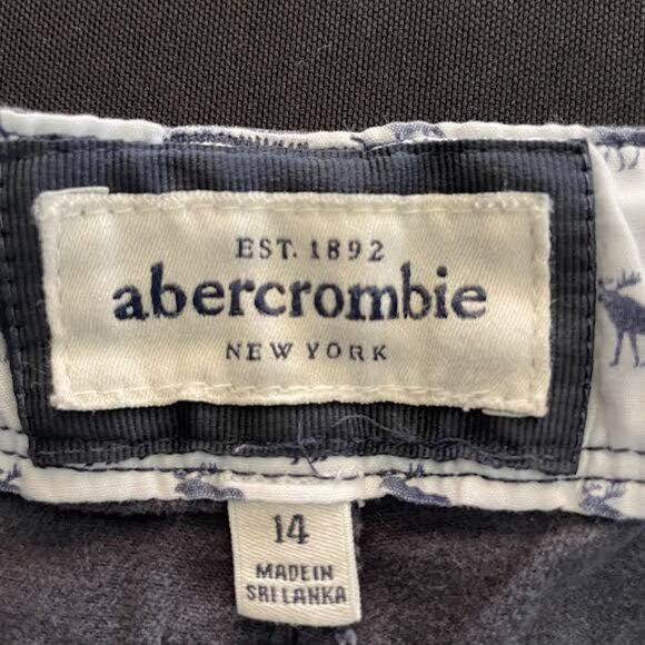 Abercrombie Brown Shorts KIDS size 14 - Picture 3 of 3
